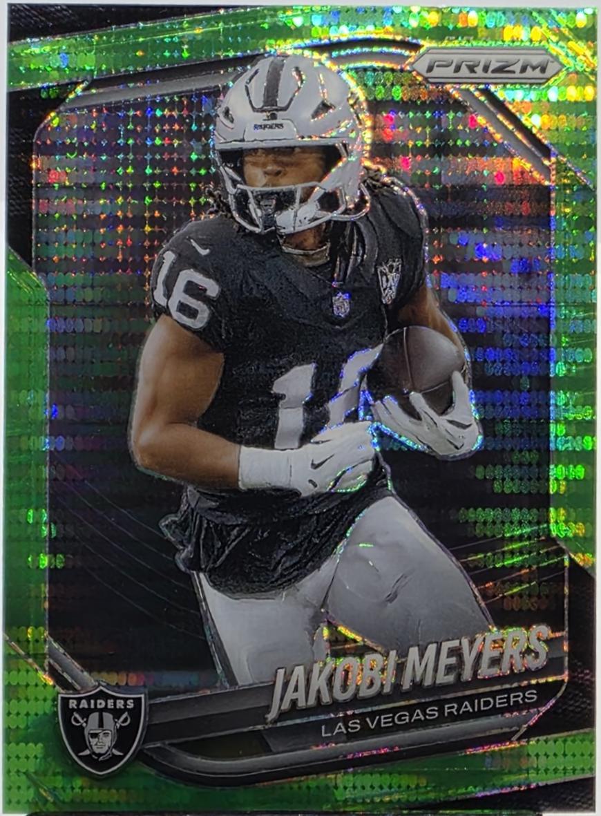 Jakobi Meyers [Neon Green Pulsar] #31