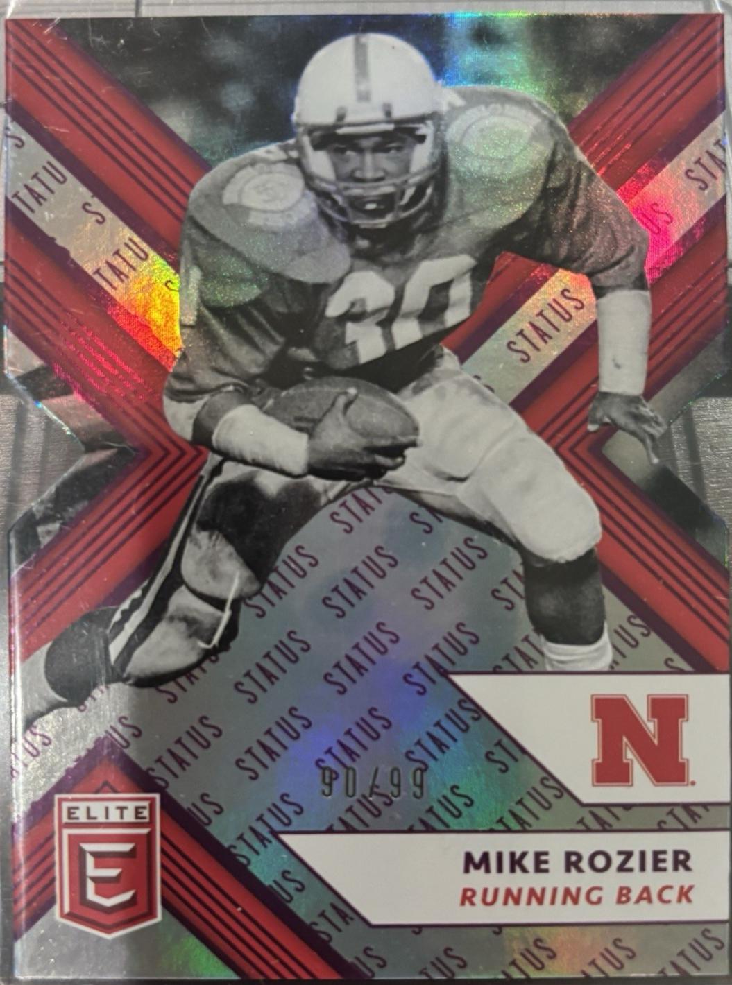 Mike Rozier [Purple Status Die Cut] #73
