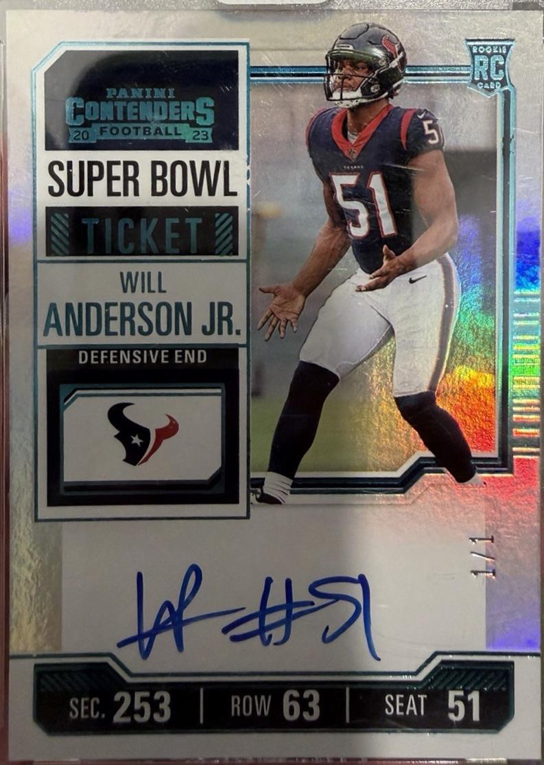 Will Anderson Jr. [Variation] #140
