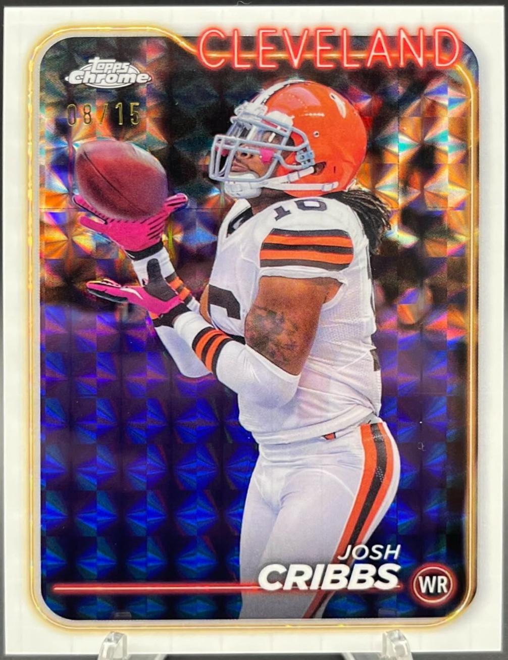 Josh Cribbs [White Geometric] #33