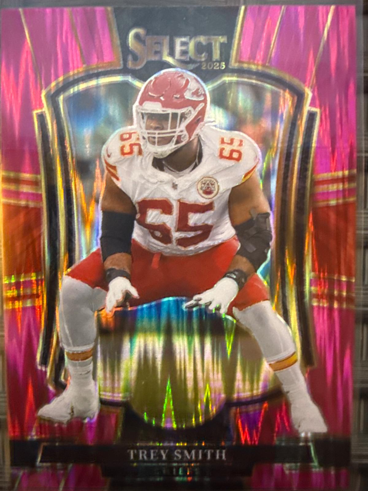 Trey Smith [Pink Prizm Shock] #109
