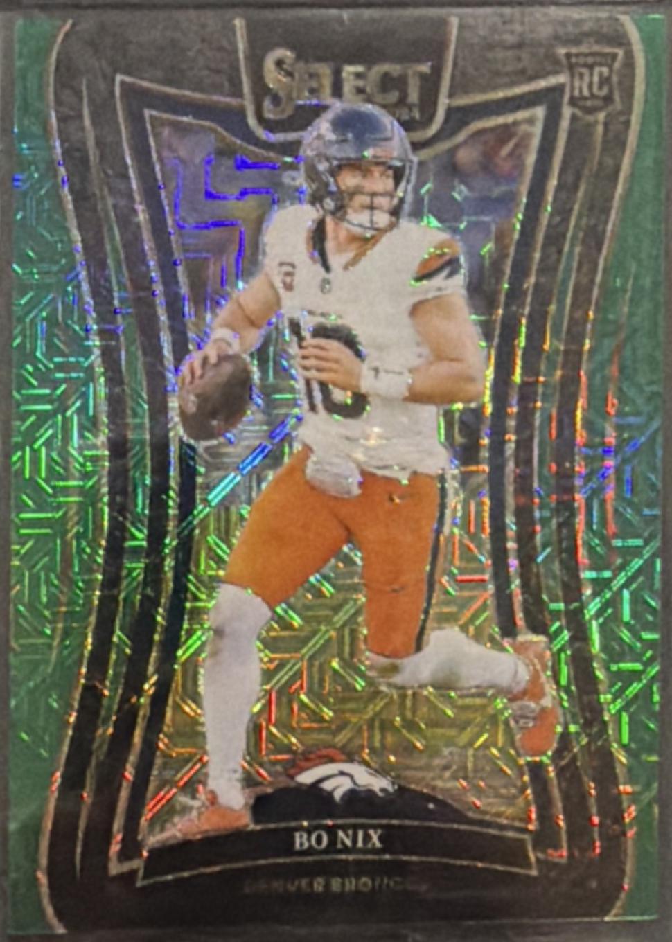 Bo Nix [Green Prizm] #382