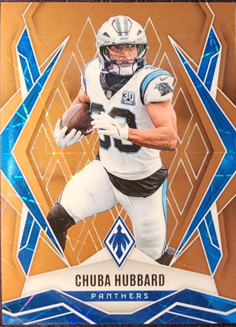 Chuba Hubbard [Bronze Lazer] #75