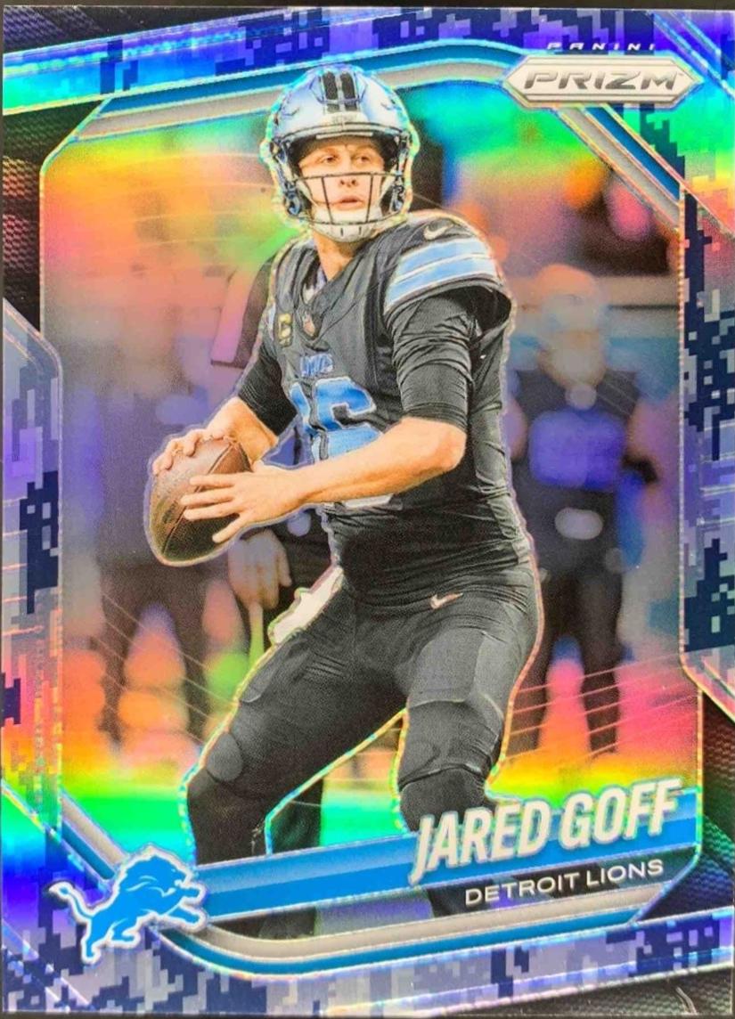 Jared Goff [Navy Camo] #10