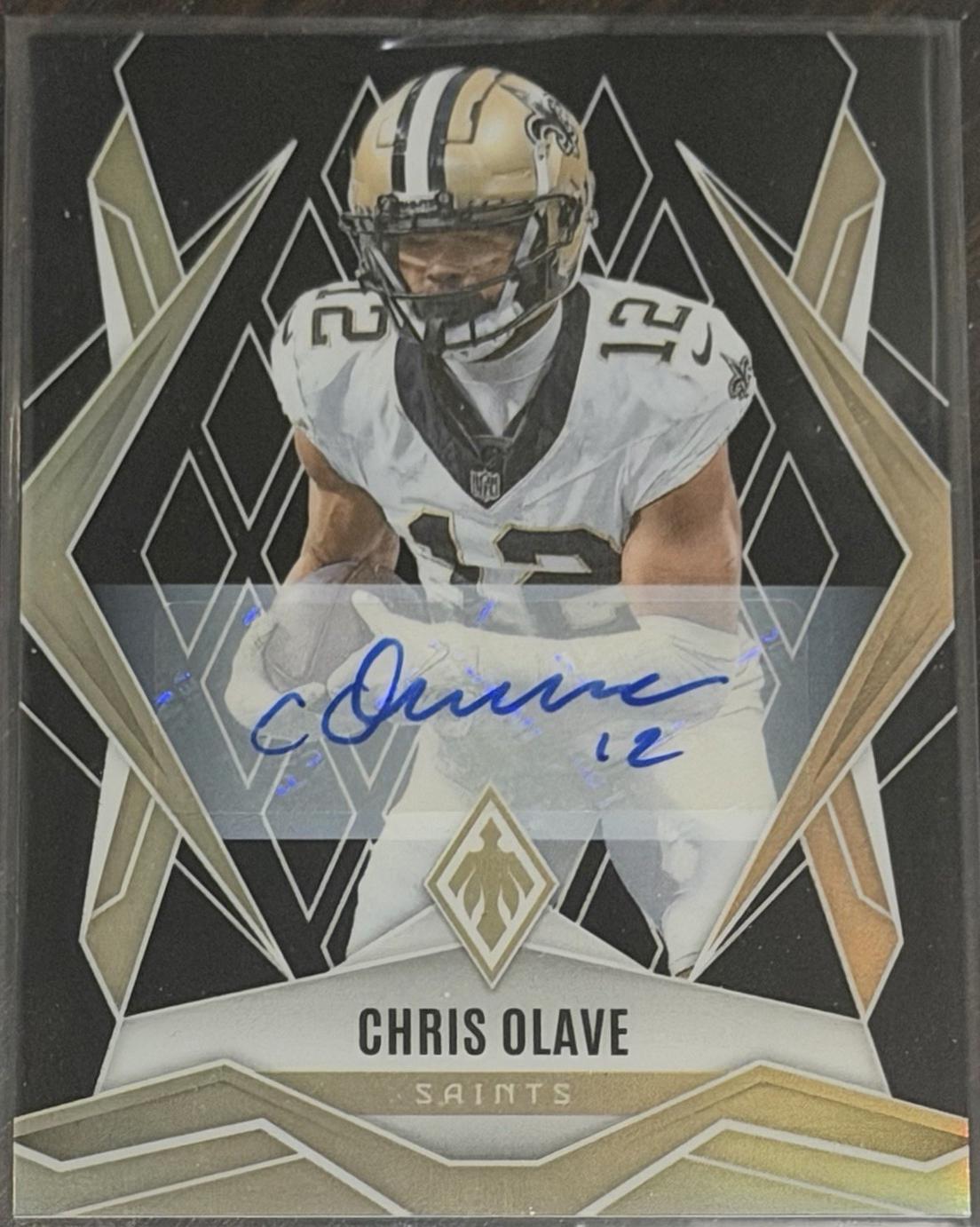 Chris Olave [Black Autograph] #87