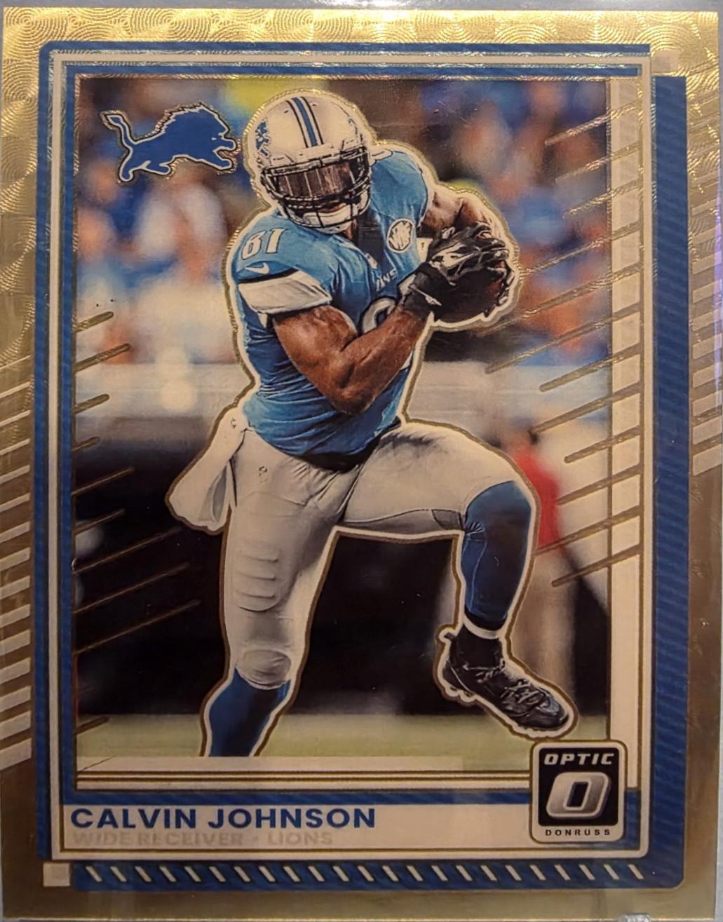 Calvin Johnson [Gold Vinyl] #19