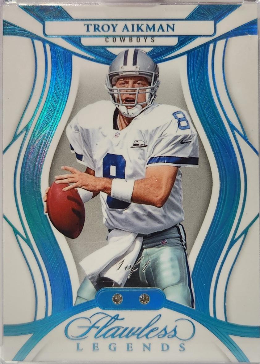 Troy Aikman [Diamond Black] #63