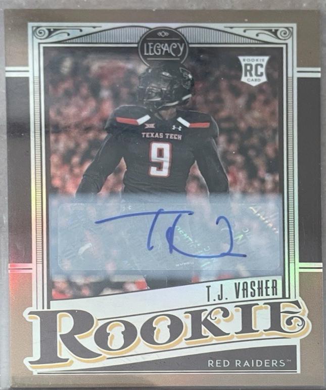 T. J. Vasher [Premium Penmanship Bronze] #191