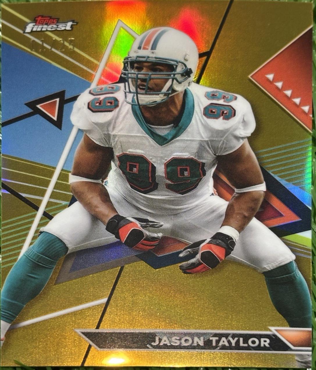 Jason Taylor [Gold Geometric] #206