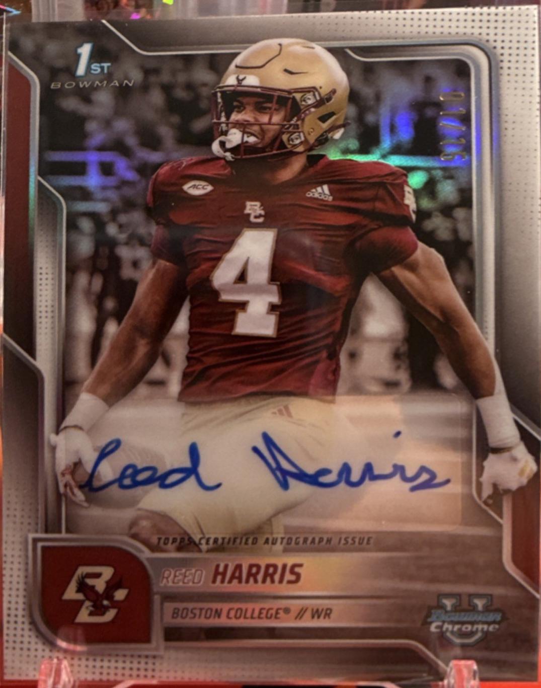 Reed Harris [White Refractor] #BCA-RHA
