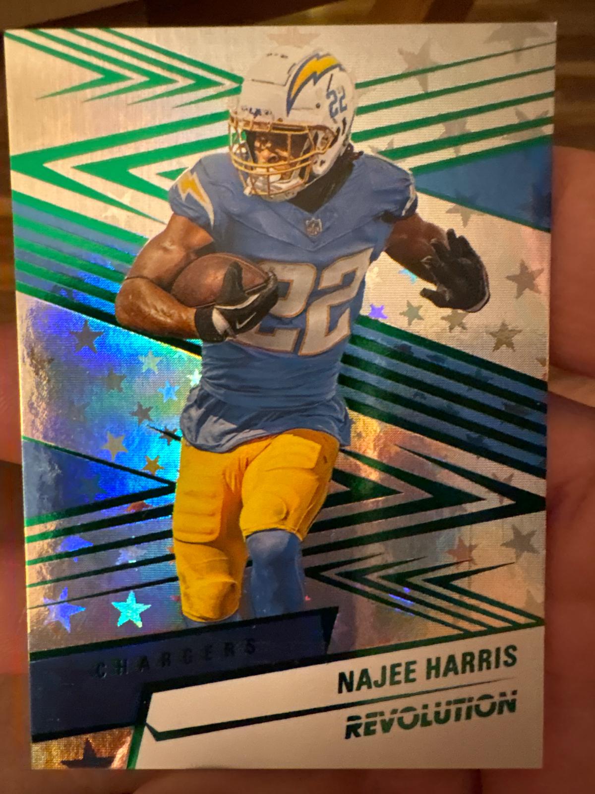 Najee Harris [Blue Astro] #97