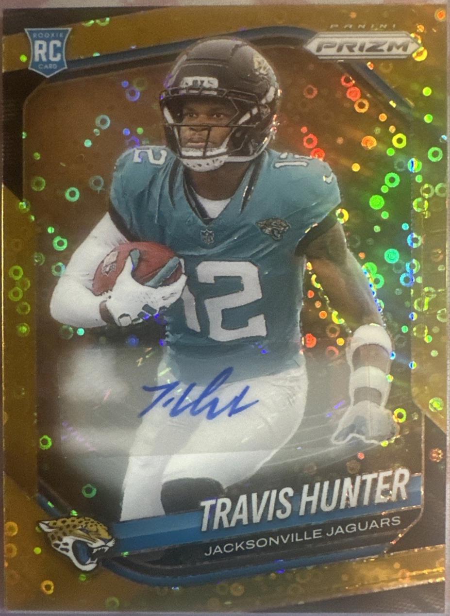 Travis Hunter [Rookie Autograph Gold] #301