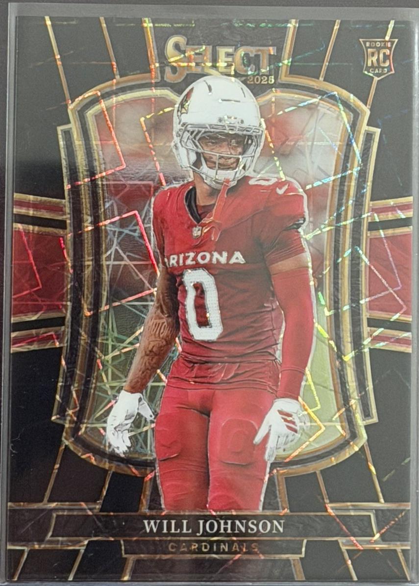 Will Johnson [Black Prizm] #122