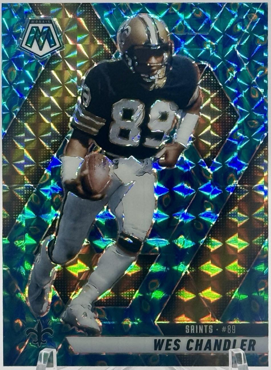 Wes Chandler [Mosaic Choice Peacock] #74