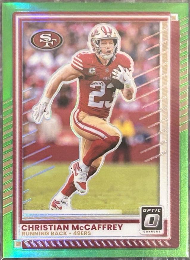 Christian McCaffrey [Neon Green] #119