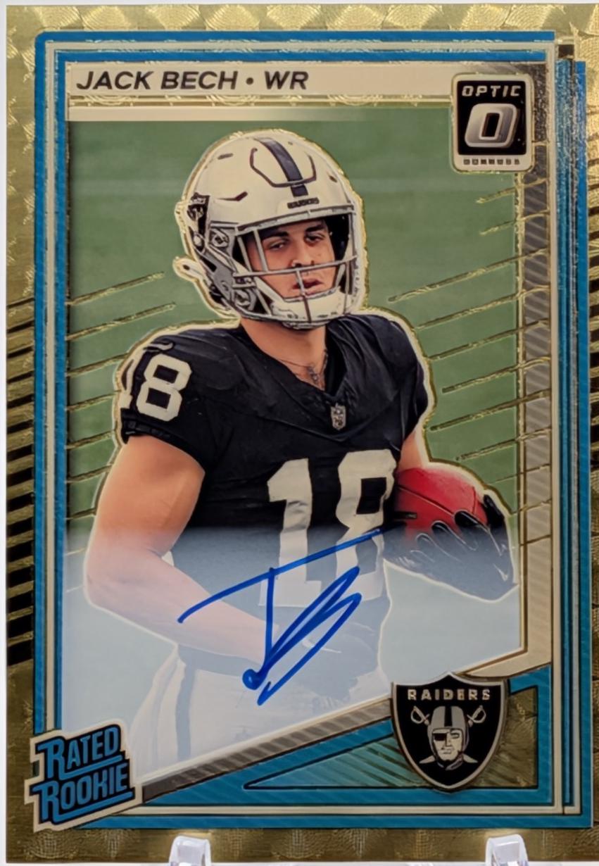 Jack Bech [Gold Vinyl RPS Autograph] #211