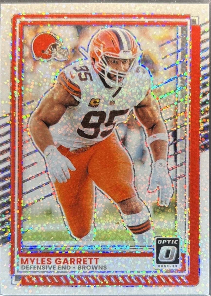 Myles Garrett [White Sparkle] #158