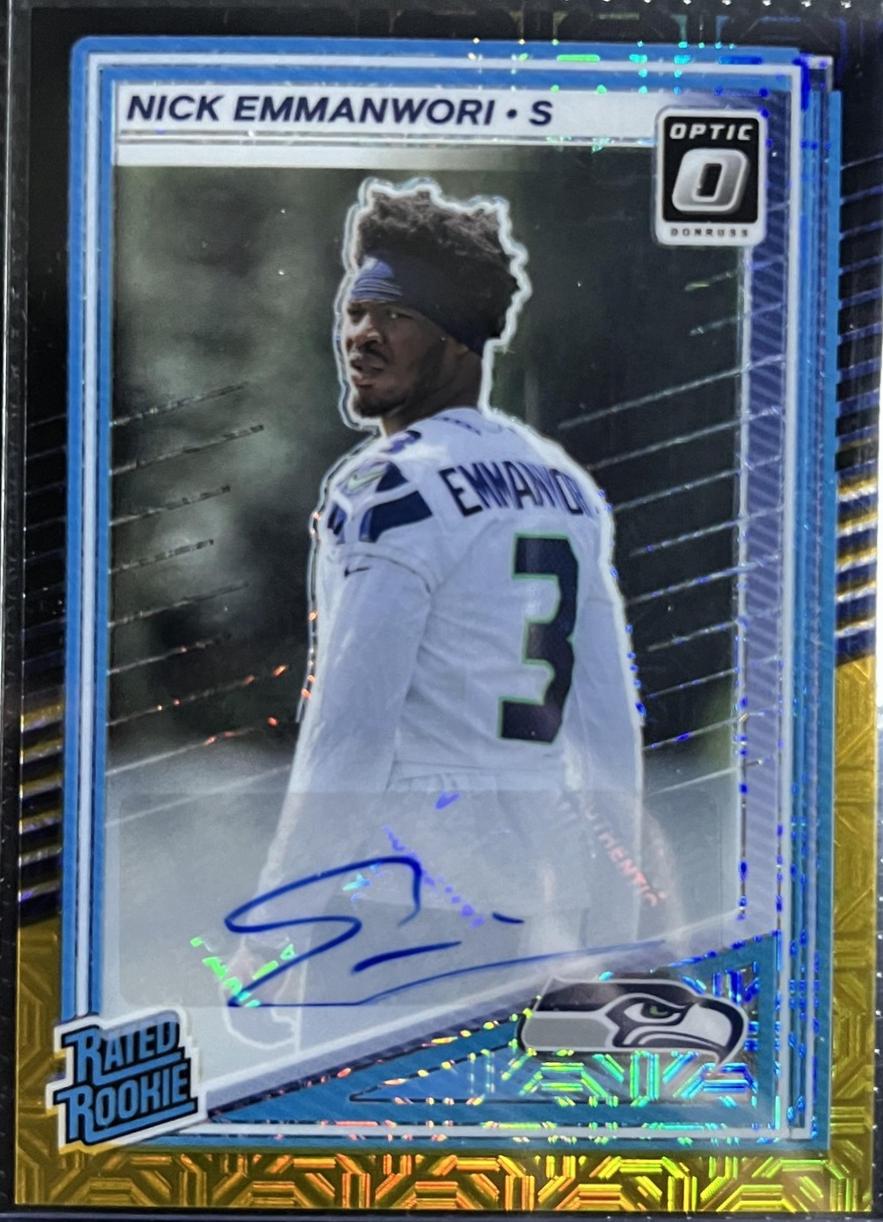 Nick Emmanwori [Black Gold Autograph] #277