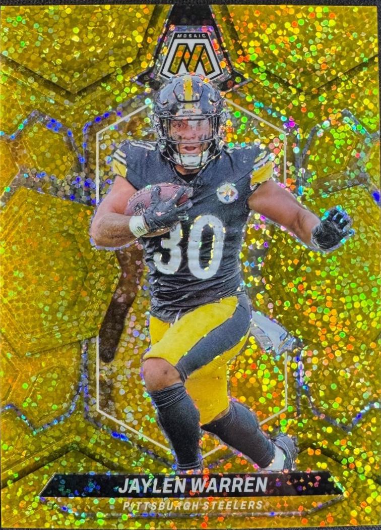 Jaylen Warren [Gold Sparkle] #185