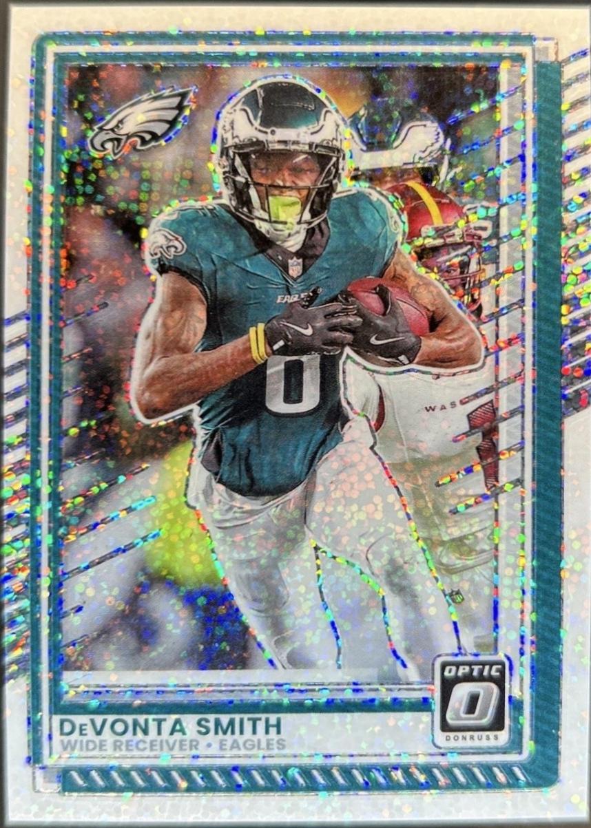 DeVonta Smith [White Sparkle] #28