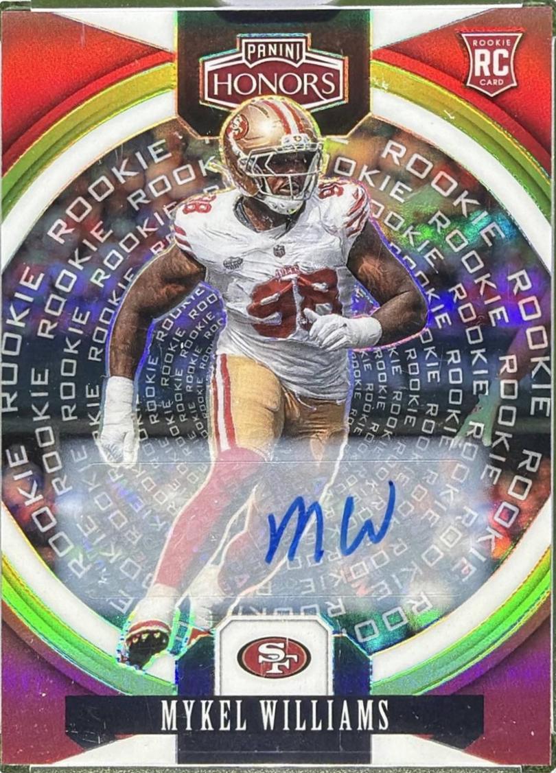 Mykel Williams [Green Rookie Signature] #58