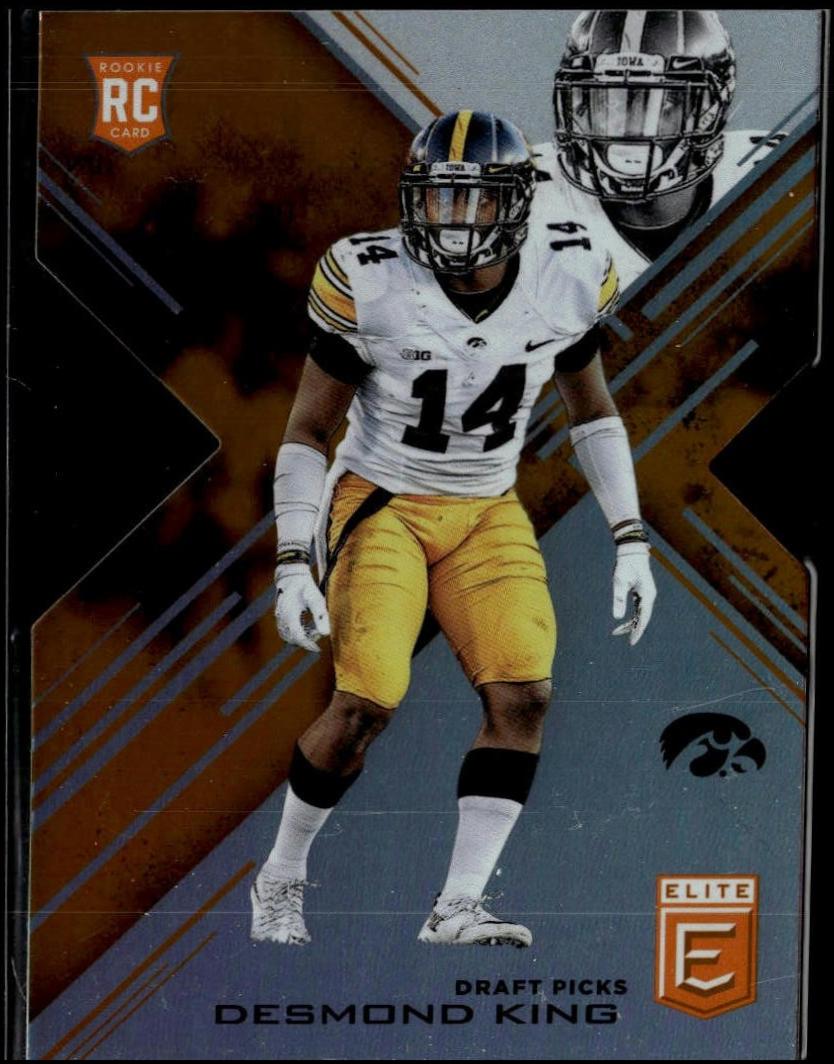 Desmond King [Autographs Orange Die Cut] #121