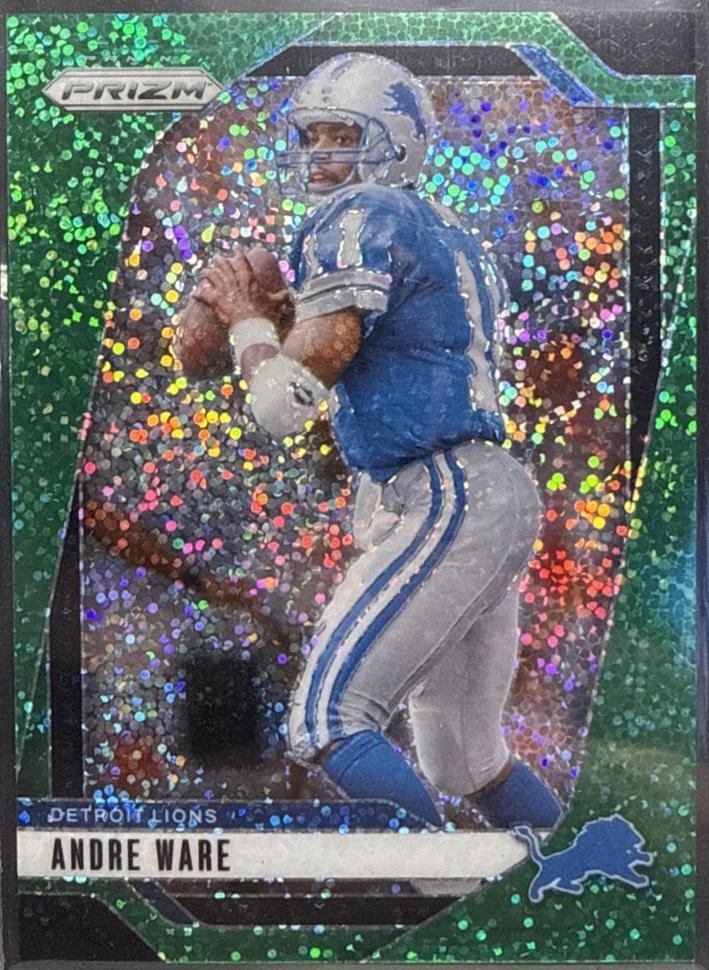 Andre Ware [Green Sparkle] #98
