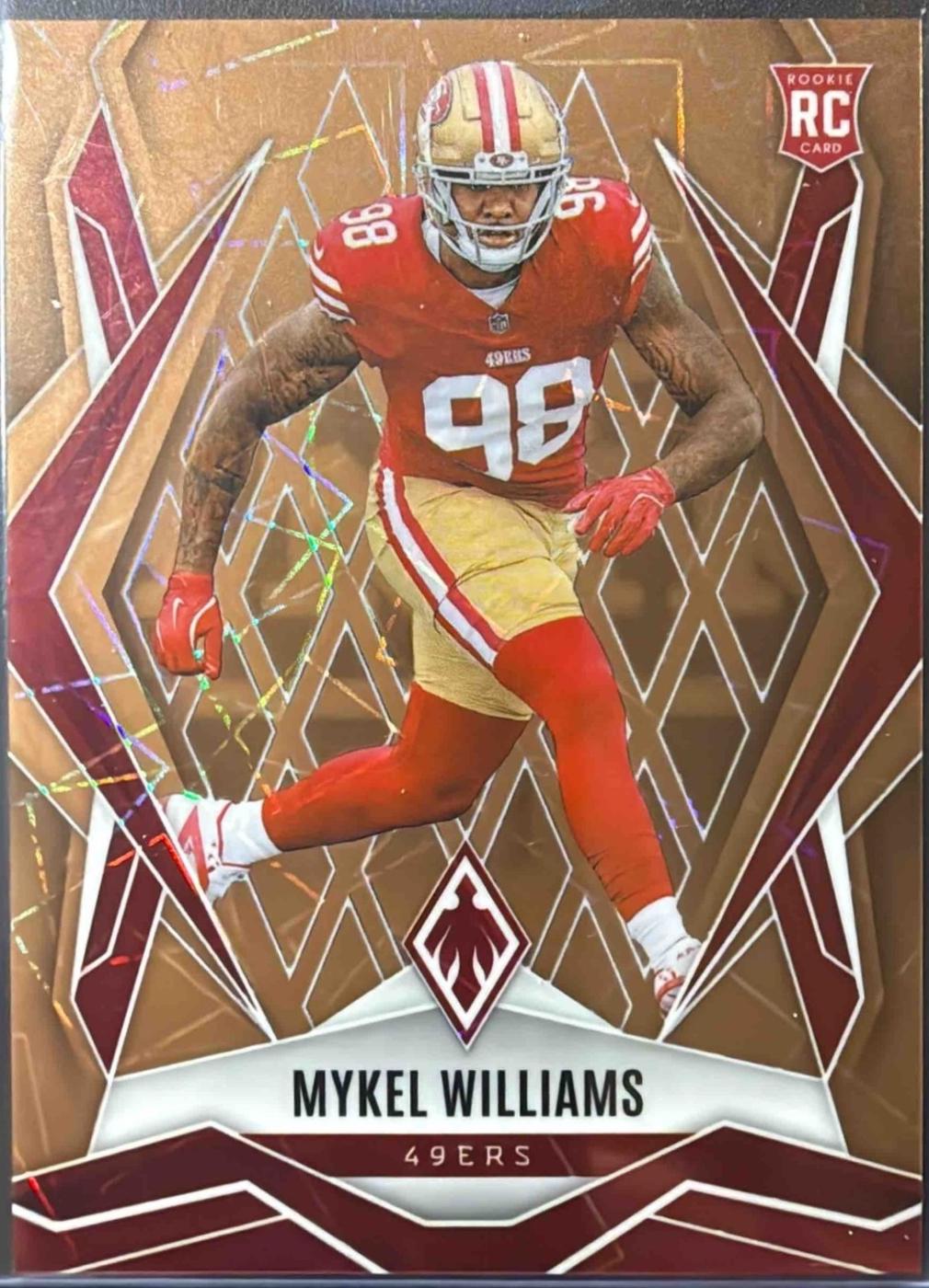 Mykel Williams [Bronze Lazer] #164