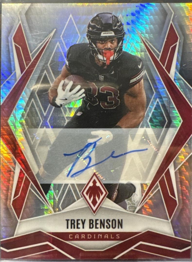 Trey Benson [Hyper Autograph] #27