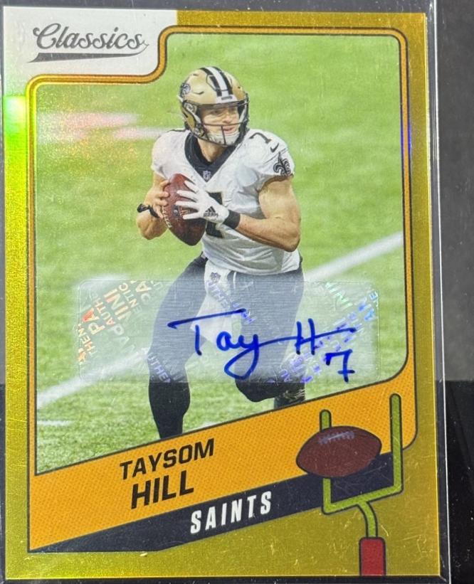 Taysom Hill [Premium Edition Significant Signature Gold] #14
