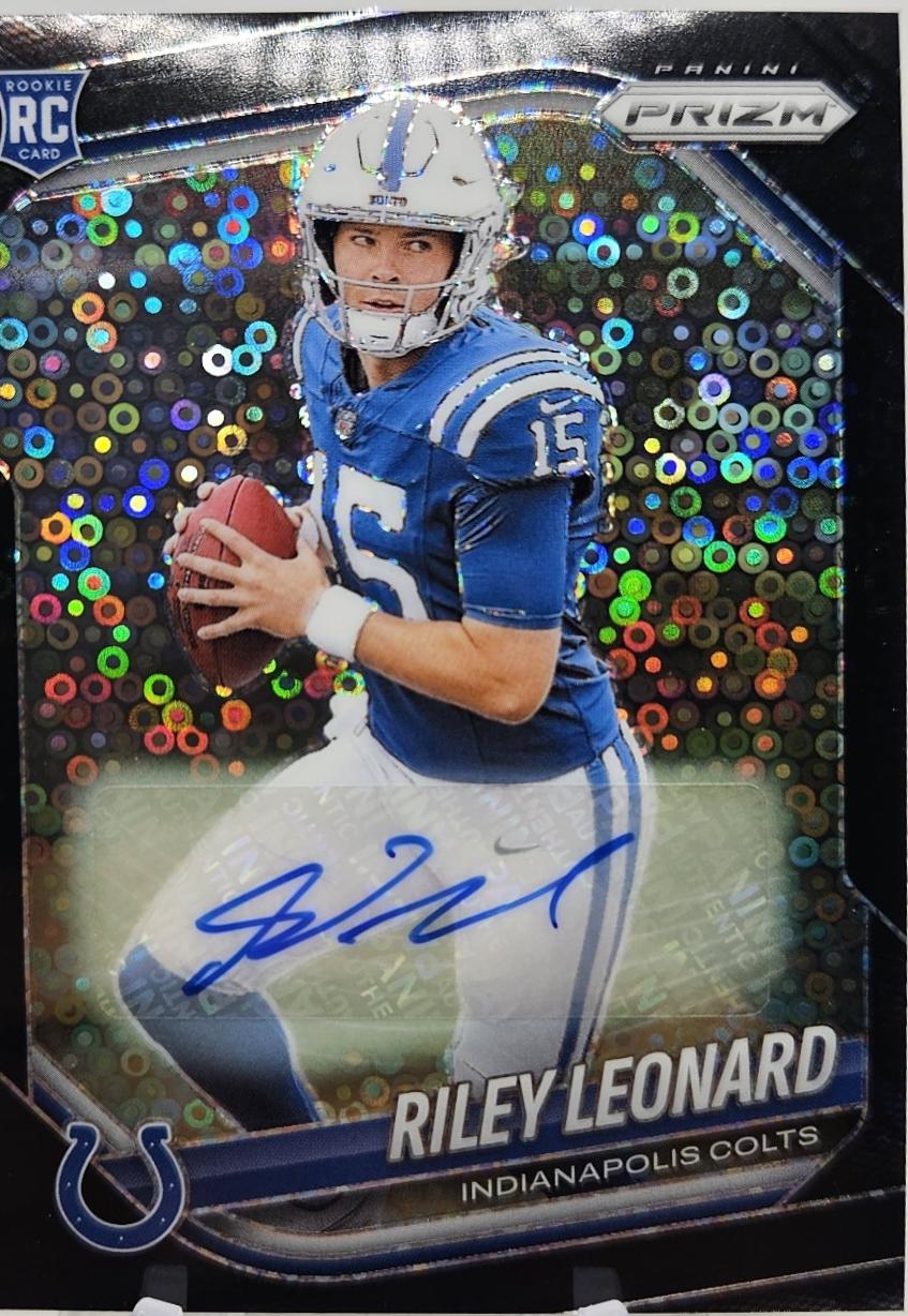 Riley Leonard [Rookie Autograph Black] #342