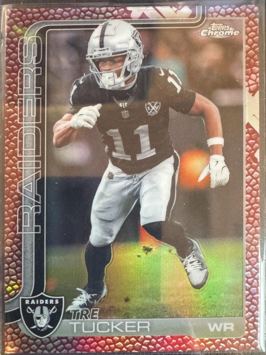 Tre Tucker [Football Leather Purple] #175