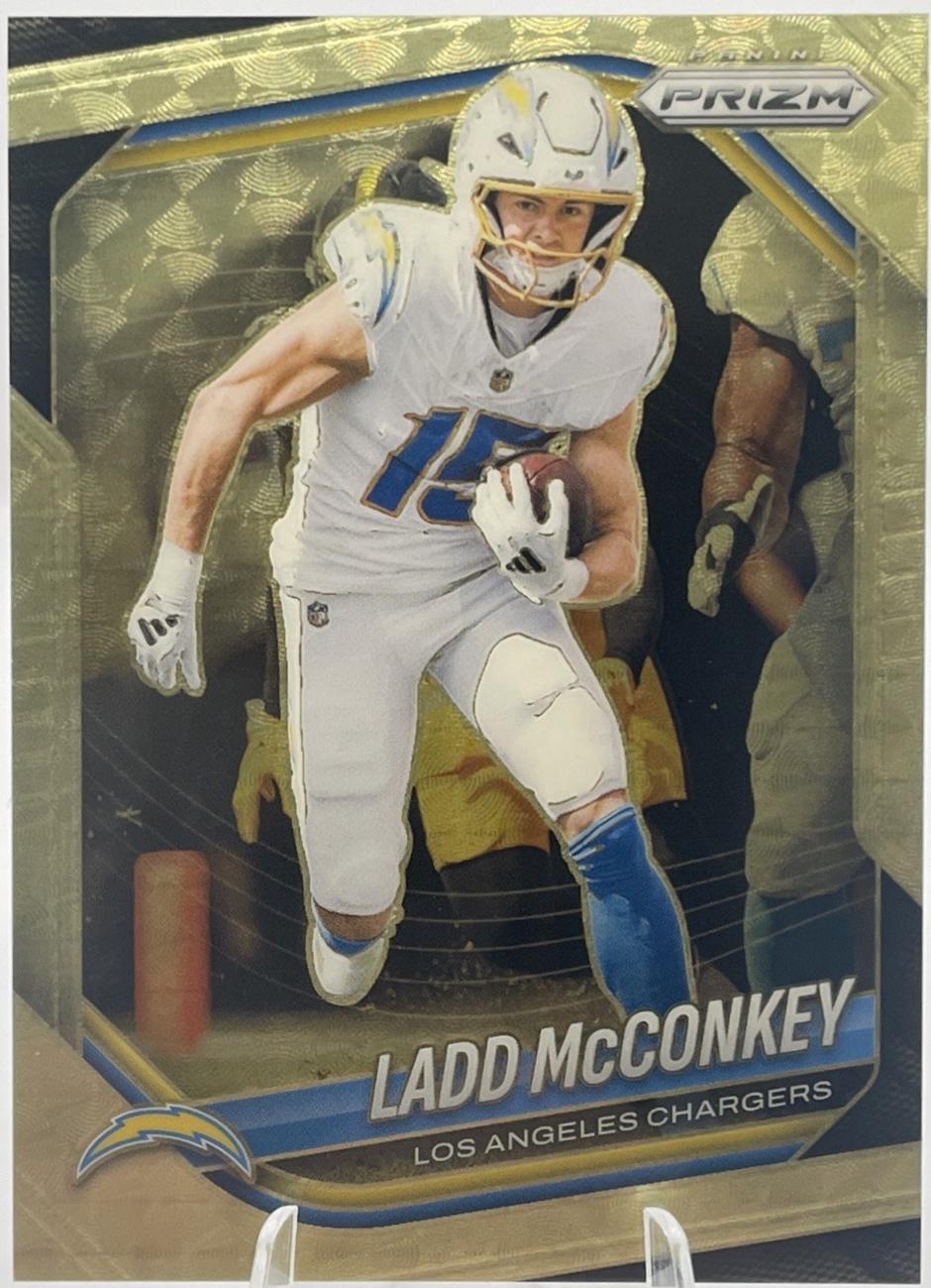 Ladd McConkey [Gold Vinyl] #18