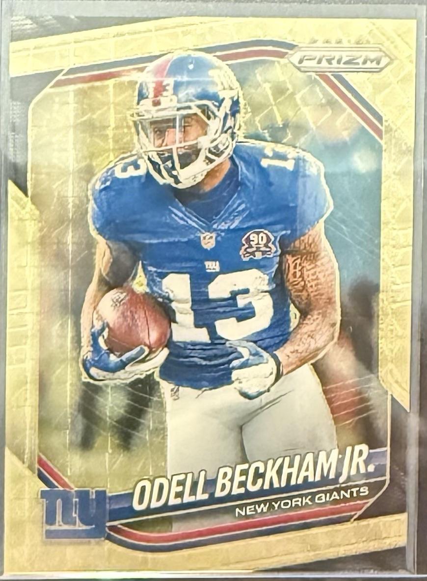 Odell Beckham Jr. [Gold Vinyl] #285