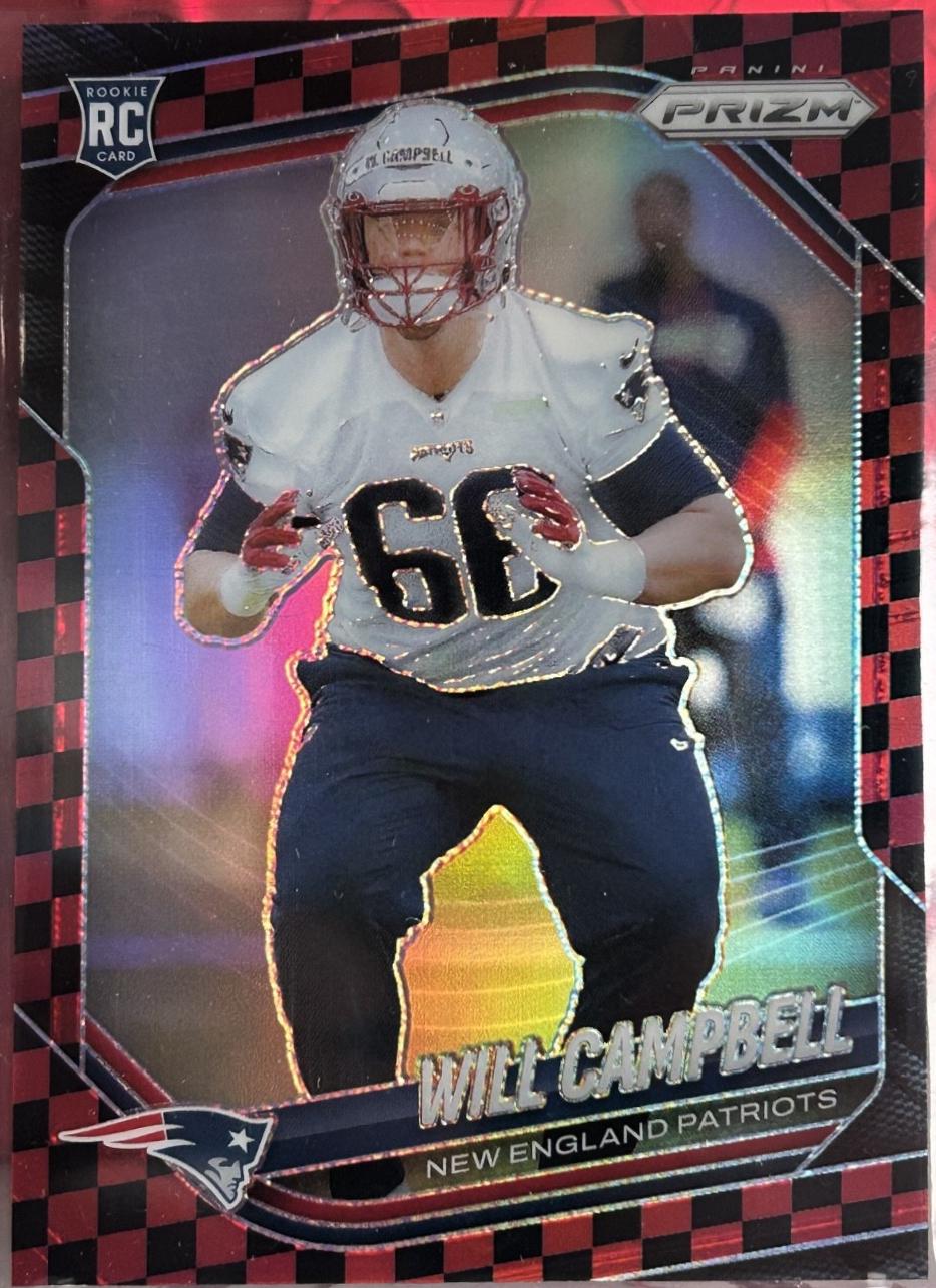 Will Campbell [Black Red Checker] #312