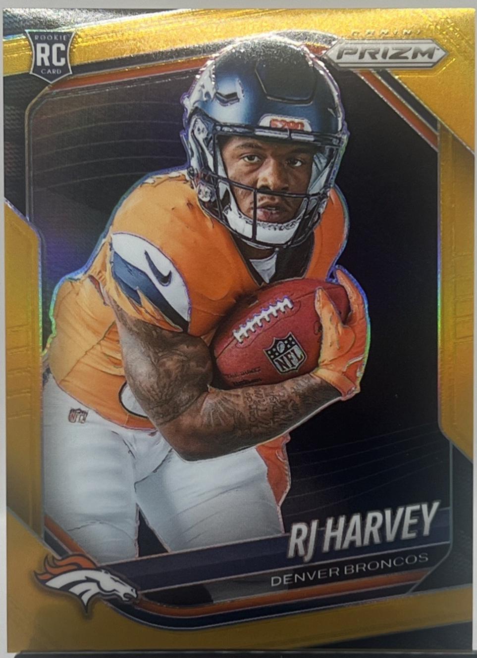 RJ Harvey [Gold Prizm] #410