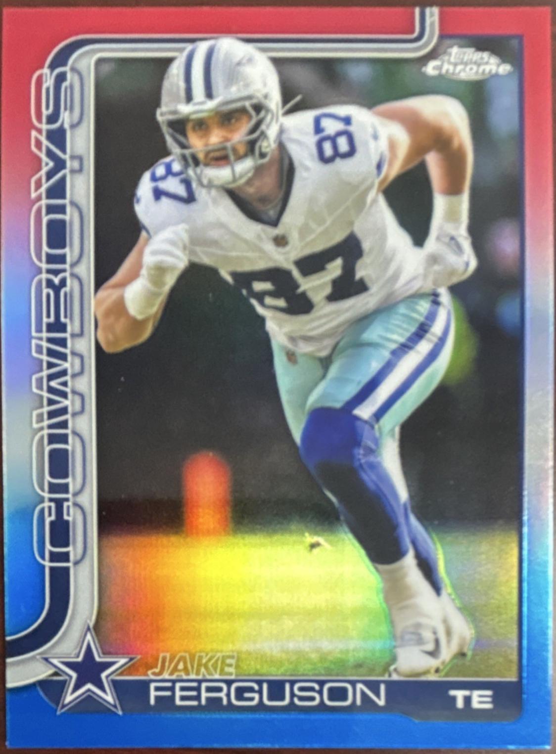 Jake Ferguson [Red White Blue Refractor] #75