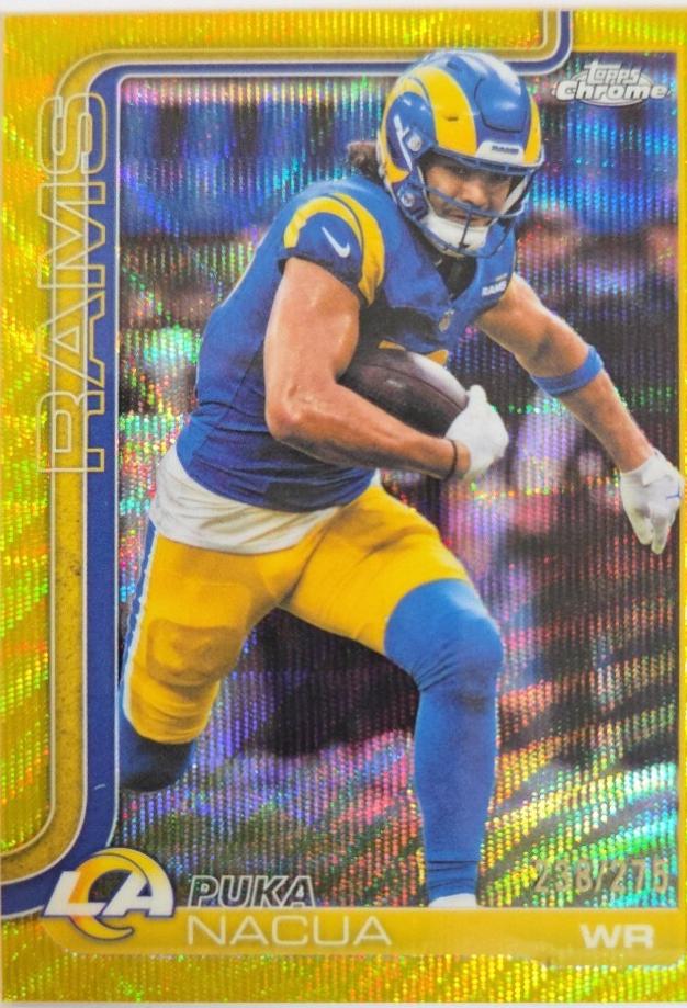 Puka Nacua [Purple Wave Refractor] #166