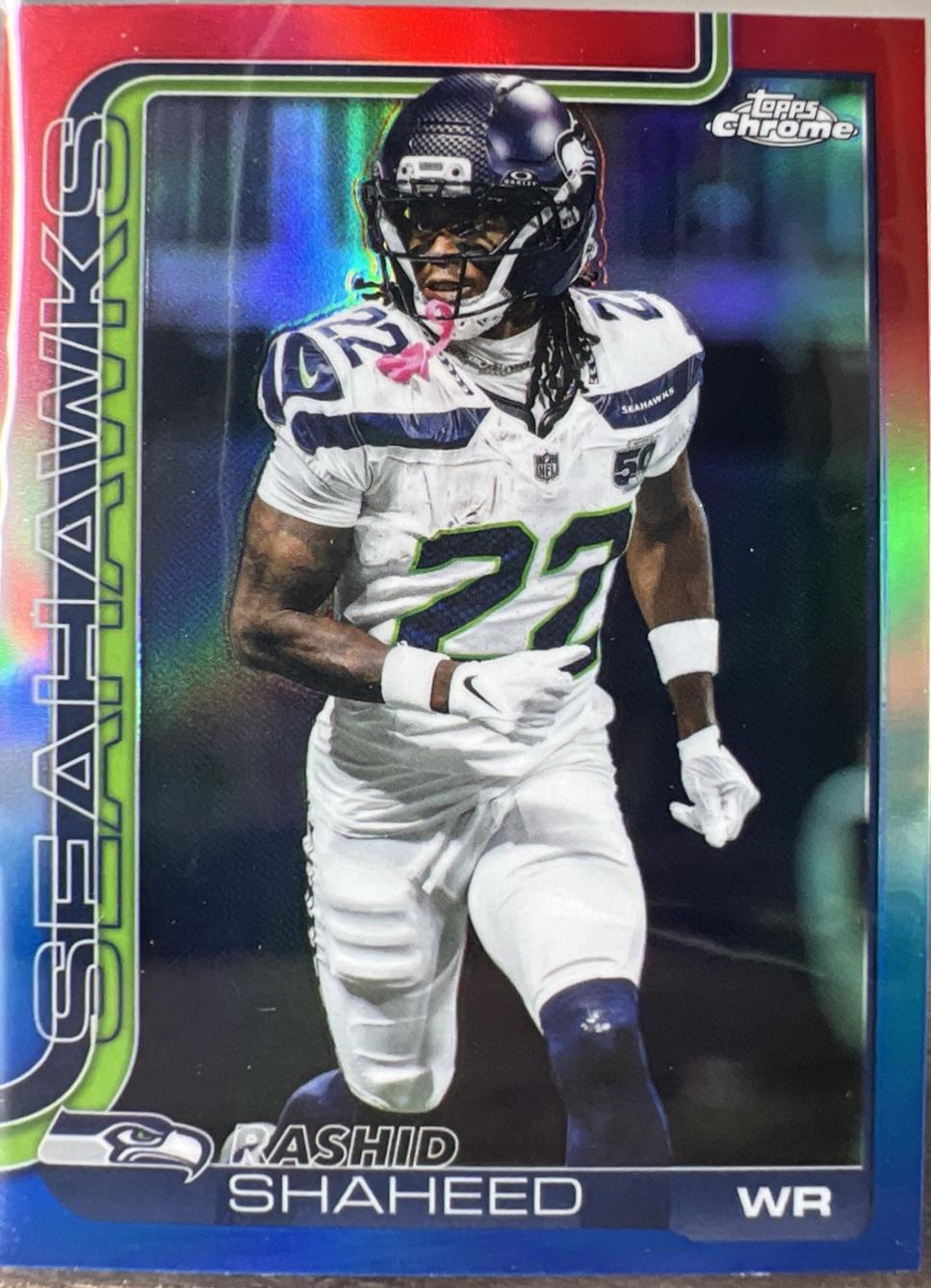 Rashid Shaheed [Red White Blue Refractor] #218