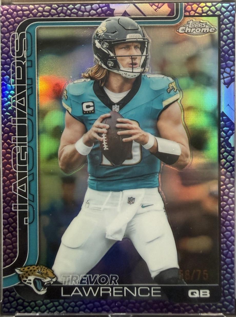 Trevor Lawrence [Purple Refractor] #138