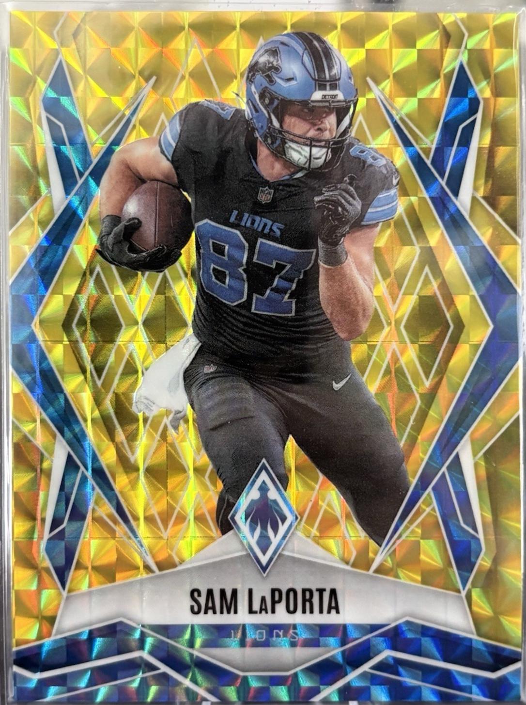 Sam LaPorta [Yellow Pyramids] #44