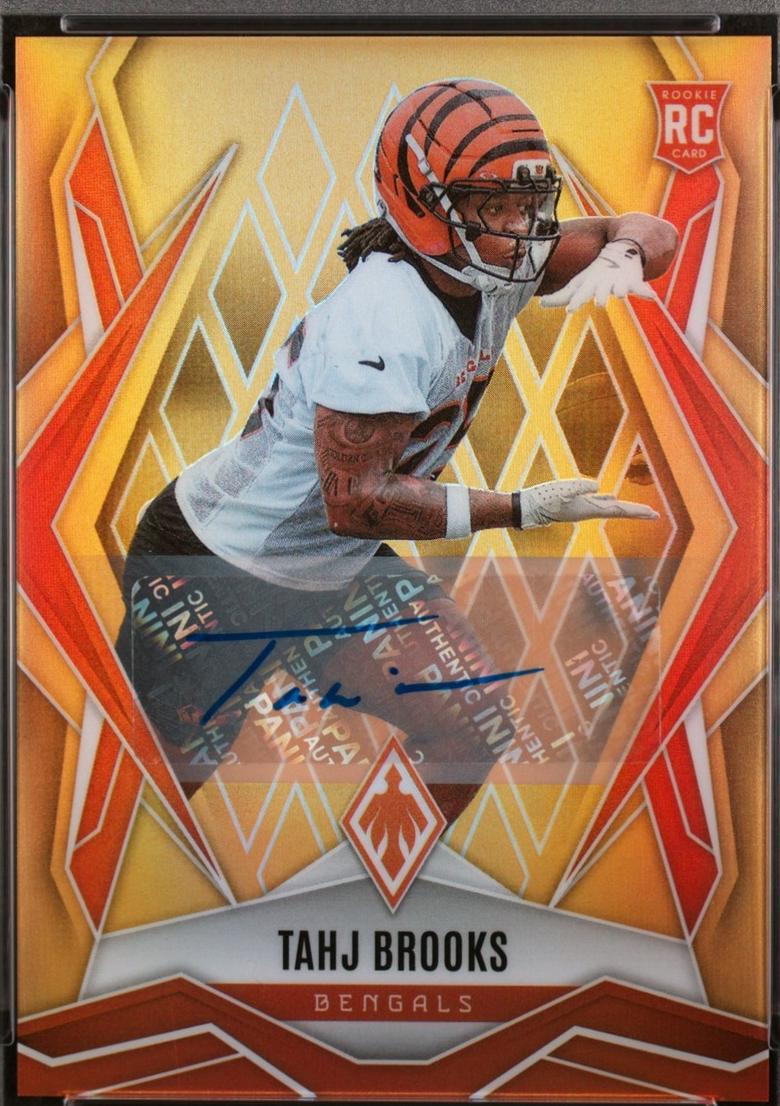 Tahj Brooks [Gold Autograph] #244
