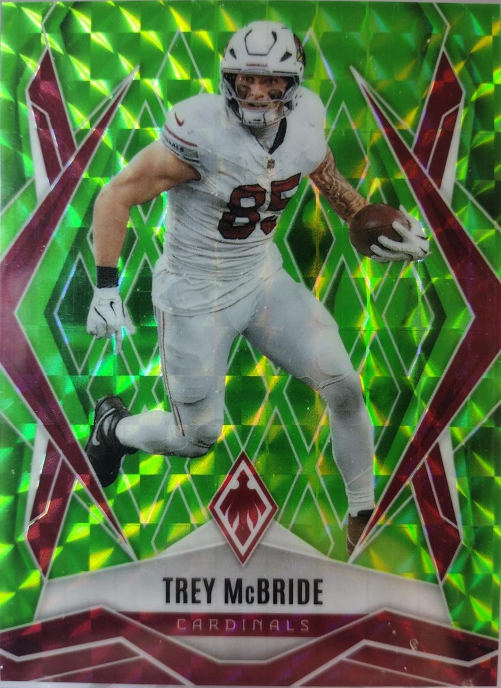 Trey McBride [Lime Green Pyramids] #80