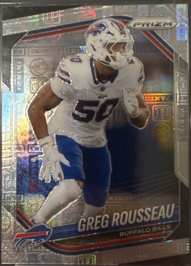 Greg Rousseau [Panini Logo] #9