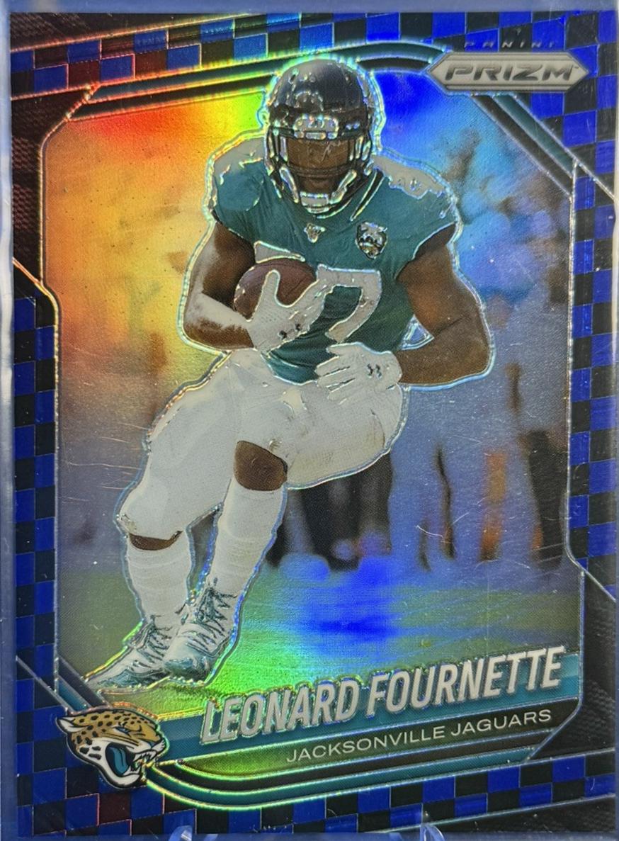 Leonard Fournette [Black Blue Checker] #37