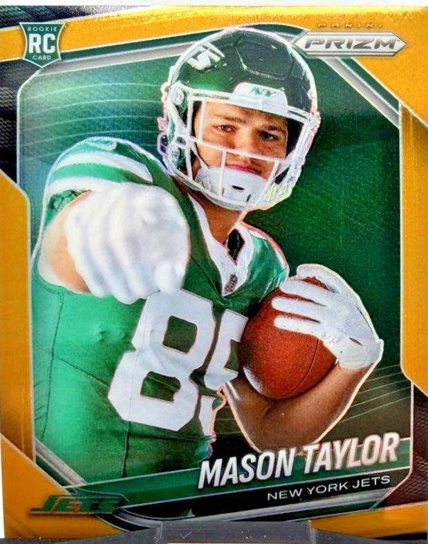 Mason Taylor [Gold Rookie Variation Silver] #433
