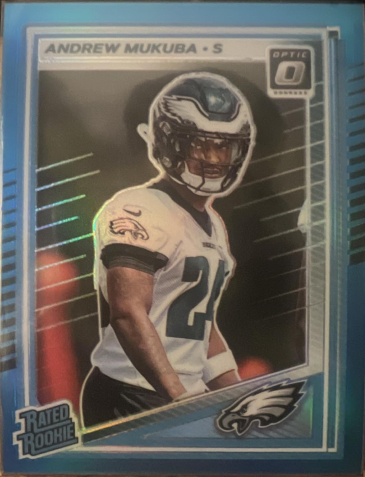 Andrew Mukuba [Neon Blue] #297