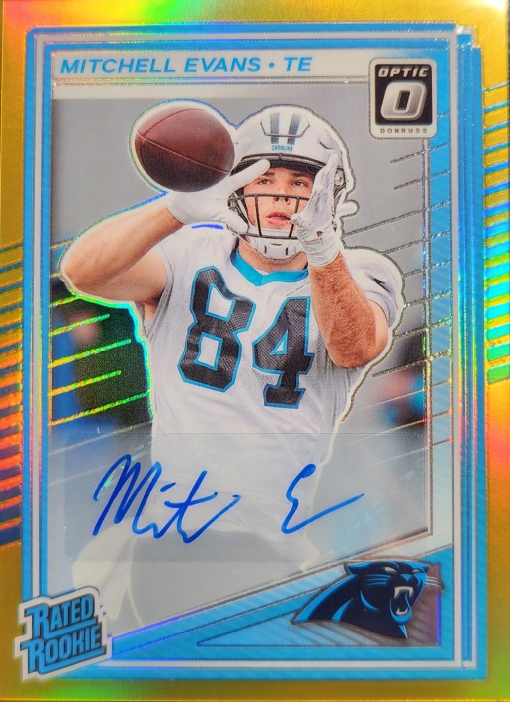 Mitchell Evans [Gold Autograph] #254