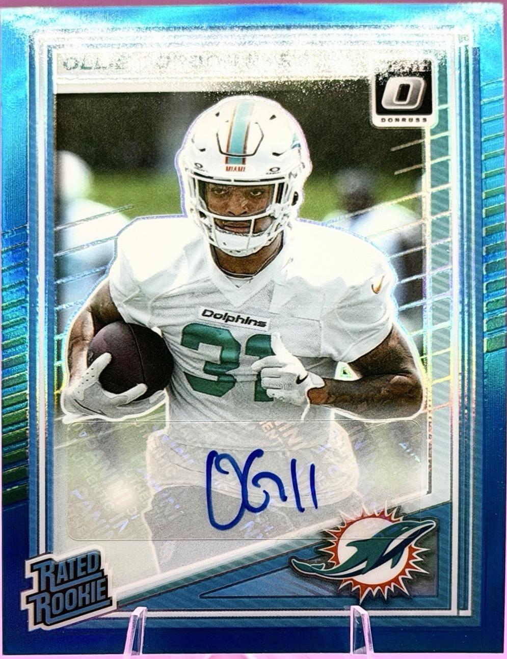 Ollie Gordon II [Neon Blue Autograph] #218