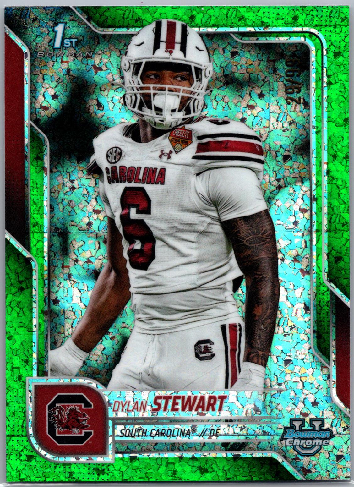 Dylan Stewart [Green Mini-Diamond Refractor] #124
